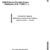 John Deere 600FD Series Flexible Draper Platforms Export Edition (775001-785000) Operator's Manual (OMHXE75702)