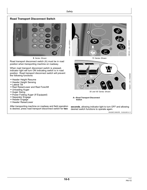 John Deere 600 F&R Series Cutting Platforms North America (775001-785000) Operator's Manual (OMHXE75736) - Image 2