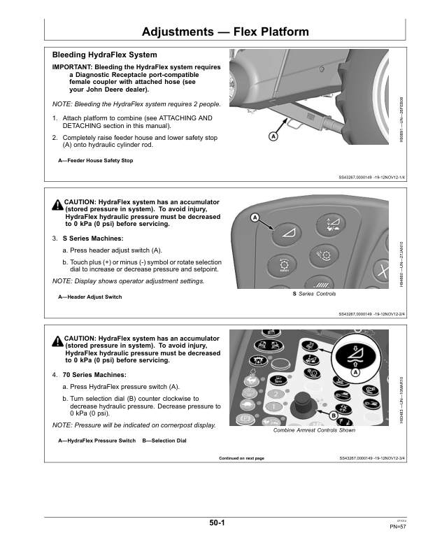 John Deere 600 F&R Series Cutting Platforms North America (775001-785000) Operator's Manual (OMHXE75736) - Image 3