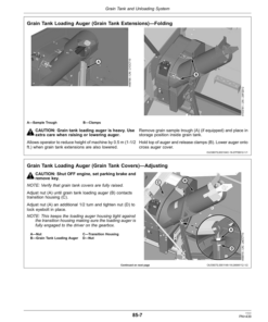 Alternative view of John Deere S650, S660, S670, S680 & S690 Combines Export Edition (775001-785000) Operator's Manual (OMHXE75814)