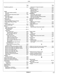Alternative view of John Deere 600C Series Corn Heads North America (785001- ) Operator's Manual (OMHXE89804)