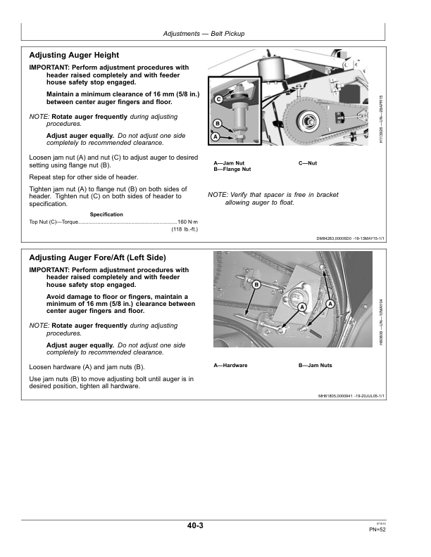 John Deere 600P Series Belt Pickups North America (785001- ) Operator's Manual (OMHXE89898) - Image 2