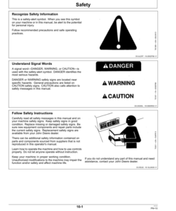 Alternative view of John Deere 600D Series Draper PlatformsExport Edition (785001- ) Operator's Manual (OMHXE89990)