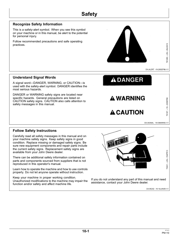 John Deere 600D Series Draper PlatformsExport Edition (785001- ) Operator's Manual (OMHXE89990) - Image 2