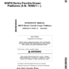 John Deere 600FD Series Flexible Draper Platforms 630FD, 635FD, 645FD, 640FD (785001-) (North American) Operator's Manual (OMHXE90219)