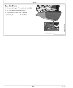 Alternative view of John Deere 600FD Series Flexible Draper Platforms 630FD, 635FD, 645FD, 640FD (785001-) (North American) Operator's Manual (OMHXE90219)