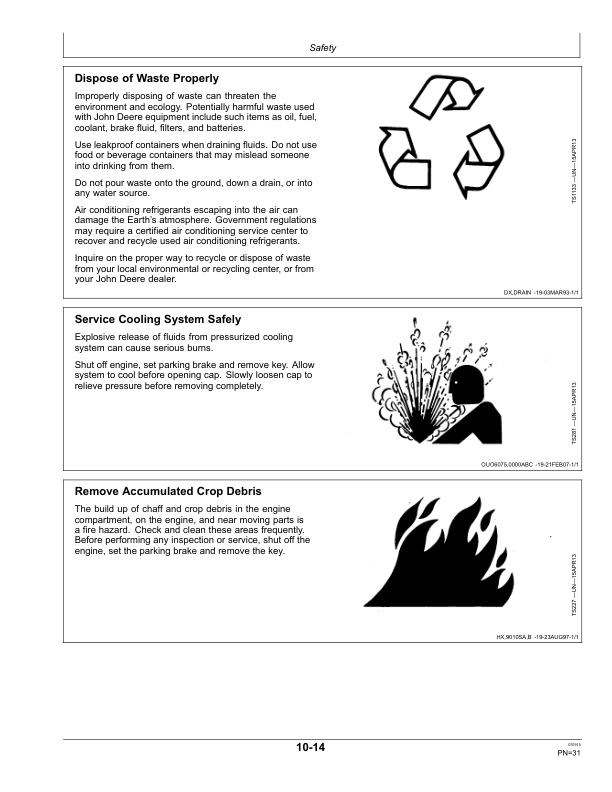 John Deere S650, S660, S670, S680 & S690 CombinesExport Edition (785001-) Operator's Manual (OMHXE90239) - Image 2
