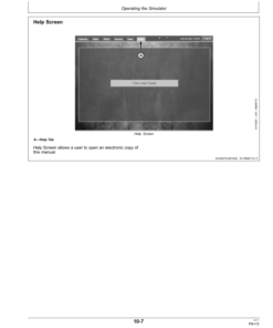 Alternative view of John Deere GoHarvest&trade; Premium Combine Simulator Operator's Manual (OMHXE96540)