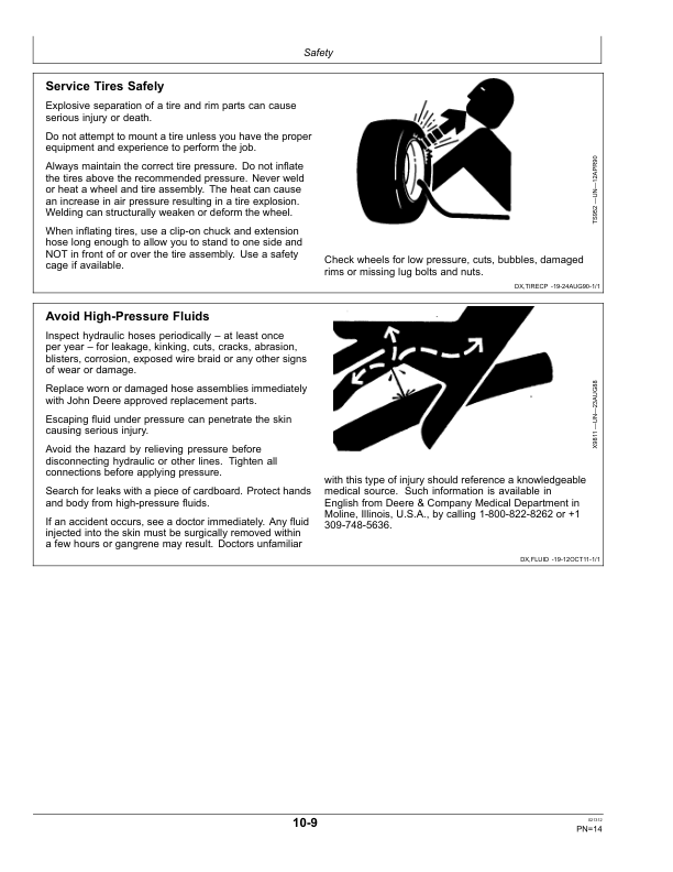 John Deere 930D & 936D Draper Platforms Export Edition (686151-740100) Assembled in Domodedovo, Russia Operator's Manual (OMJZ900D) - Image 2