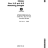 John Deere 3LS, 5LS Farm Scraper Operator's Manual (OMK1146)