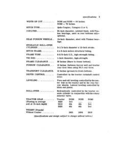 Alternative view of John Deere RO30, RO35, RO40 Roll-Over Two-Way Plows Operator's Manual (OMK39085)