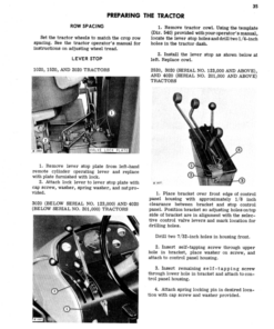 Alternative view of John Deere 100K Synchronous Thinner Operator's Manual (OMK40650)