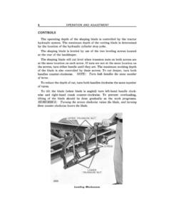 Alternative view of John Deere Killefer No. 290, No.310 Landshapers Operator's Manual (OMK42258)