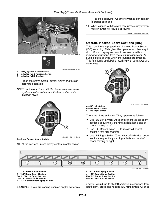 John Deere STS 12, STS 16, STS 20 Self-Propelled Sprayer (023001-024000) (Export Edition) Operator's Manual (OMKK103855) - Image 4