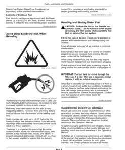 Alternative view of John Deere STS12, STS16, STS20 Self-Propelled Sprayer (024001-025000) (North American) Operator's Manual (OMKK104352)