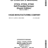 John Deere STS12, STS16, STS20 Self-Propelled Sprayer (Export Edition) Operator's Manual (OMKK104353)