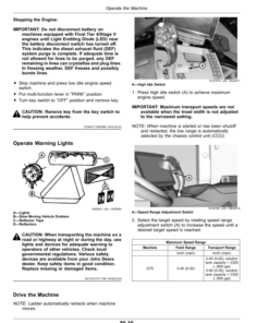 Alternative view of John Deere STS12, STS16, STS20 Self-Propelled Sprayer (Export Edition) Operator's Manual (OMKK104353)