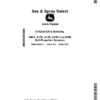 John Deere See & Spray Select (North American) (240001-) Operator's Manual (OMKK106471)