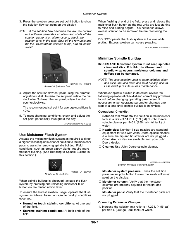 John Deere CP770 Cotton Picker (240001-248999) (Export Edition) Operator's Manual (OMKK108193) - Image 4