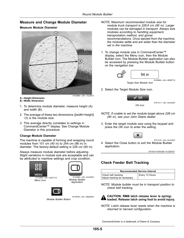 John Deere CS770 Cotton Stripper (240001-248999) (North American) Operator's Manual (OMKK108240) - Image 2