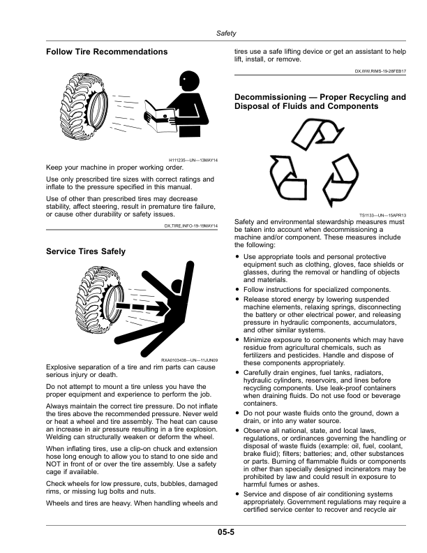 John Deere 400R, 408R, 410R, 412R, 600R, 612R, 616R Self-Propelled Sprayer/Spreader (240001-) (Export Edition) Operator's Manual (OMKK108877) - Image 2