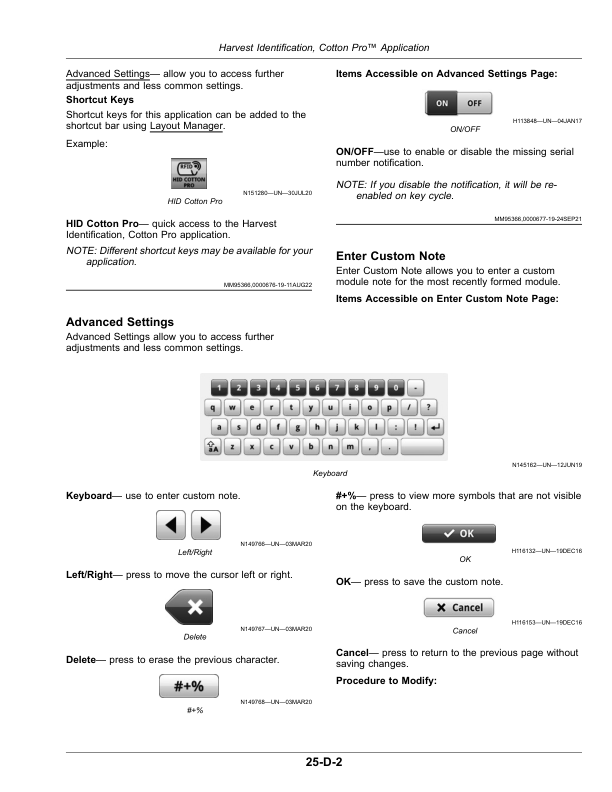 John Deere CP770 Cotton Picker (249000-250000) (North America) (LPB) Operator's Manual (OMKK110431) - Image 2