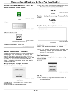 Alternative view of John Deere CP570 Cotton Picker (240001-250000) (Export Edition) Operator's Manual (OMKK111183)