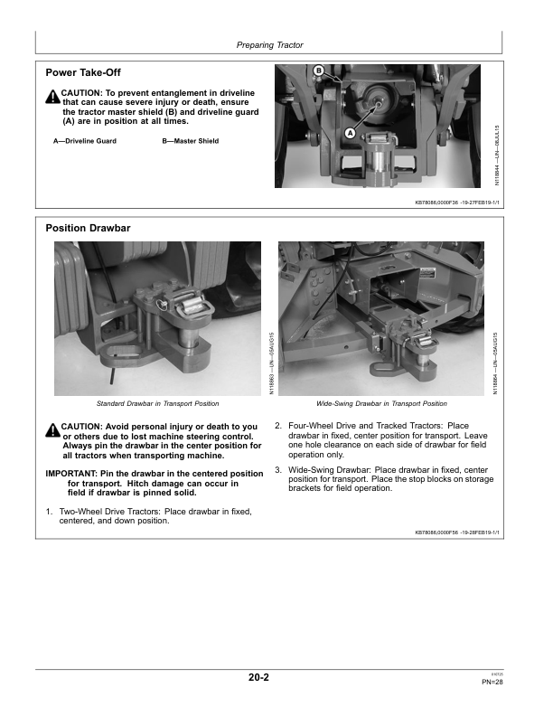 John Deere CC Series Coulter Chisel Tillage Tool (North American) (S.N. 803001—) Operator's Manual (OMKK111700) - Image 3