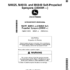 John Deere M4025, M4030, M4040 Self-Propelled Sprayers (250001—) Operator's Manual (OMKK111833)