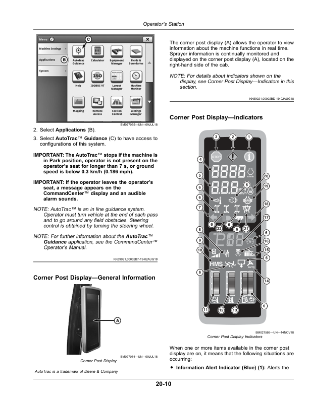 John Deere M4025 Self-Propelled Sprayer Without Solution/Spray System Operator's Manual (OMKK112631) - Image 3