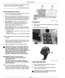 Alternative view of John Deere DS35 G4 Dry Spinner Spreader Operator's Manual (OMKK113264)