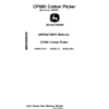 John Deere CP690 Cotton Pickers Export Edition (055001-060000) Operator's Manual (OMKK11531)