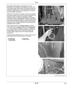 Alternative view of John Deere CP690 Cotton Pickers Export Edition (055001-060000) Operator's Manual (OMKK11531)
