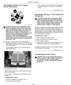 Alternative view of John Deere 400R, 408R, 410R, 412R, 600R, 612R, 616R Self-Propelled Sprayer/Spreader Operator's Manual (OMKK122678)
