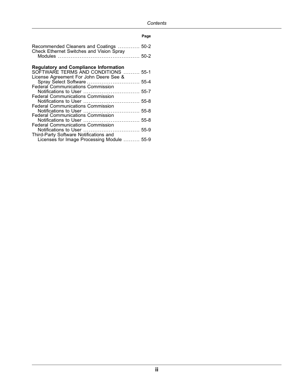 John Deere See & Spray Select 408R, 410R, 412R, 612R, 616R Self-Propelled Sprayers (North America) Operator's Manual (OMKK123296) - Image 2