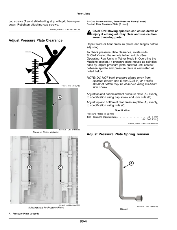 John Deere 4MZ-6 (CP770) Cotton Picker (250001-) Operator's Manual (OMKK125725) - Image 2
