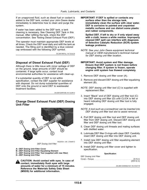 John Deere 4MZ-6 (CP770) Cotton Picker (250001-) Operator's Manual (OMKK125725) - Image 3