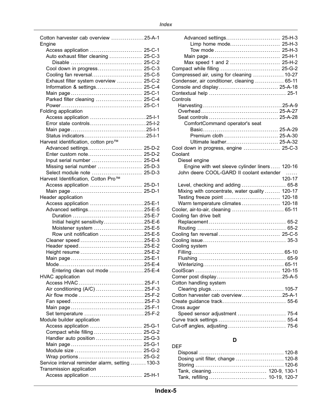 John Deere CS770 Operator's Manual (OMKK125755) - Image 4
