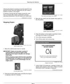 Alternative view of John Deere CS770 Operator's Manual (OMKK125756)