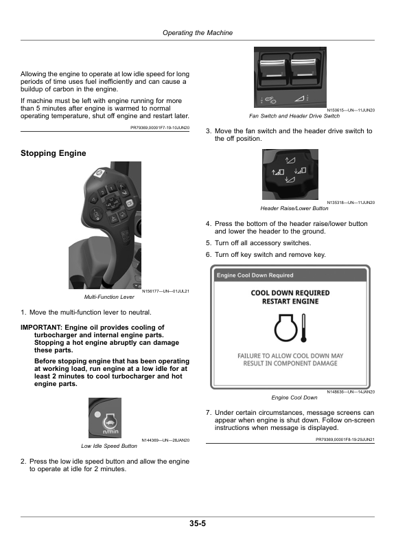 John Deere CS770 Operator's Manual (OMKK125756) - Image 2