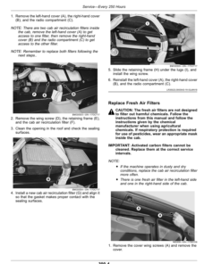 Alternative view of John Deere M4025 Self-Propelled Sprayer Without Solution/Spray System Operator's Manual (OMKK126032)