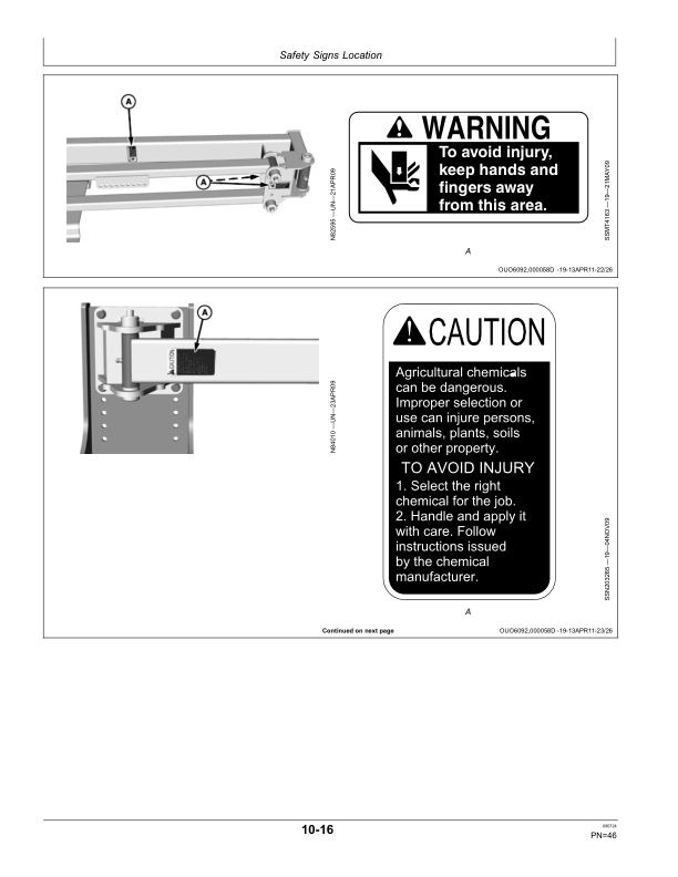 John Deere 4940 Self-Propelled Sprayer/Spreader Operator's Manual (OMKK13308) - Image 2