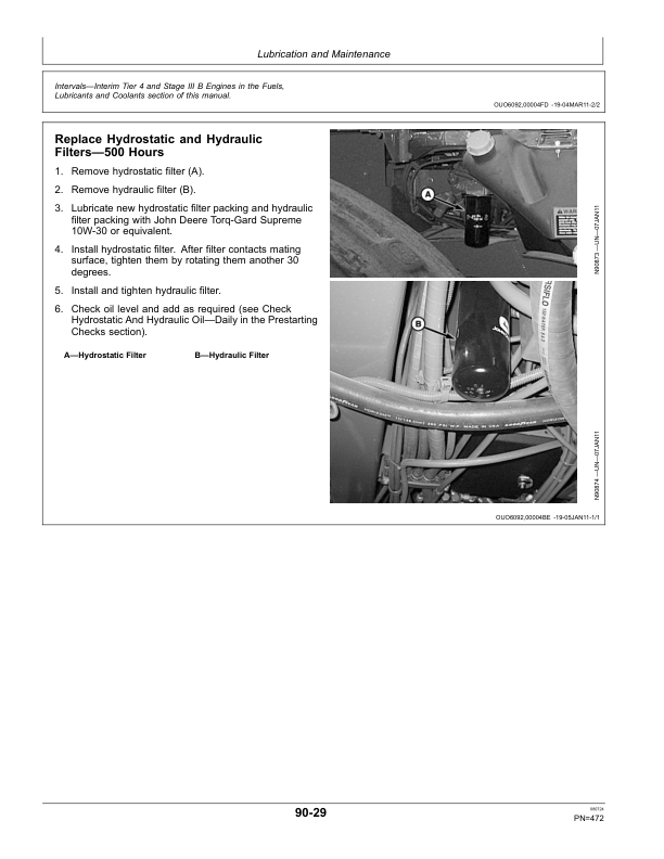 John Deere 4940 Self-Propelled Sprayer/Spreader Operator's Manual (OMKK13308) - Image 3