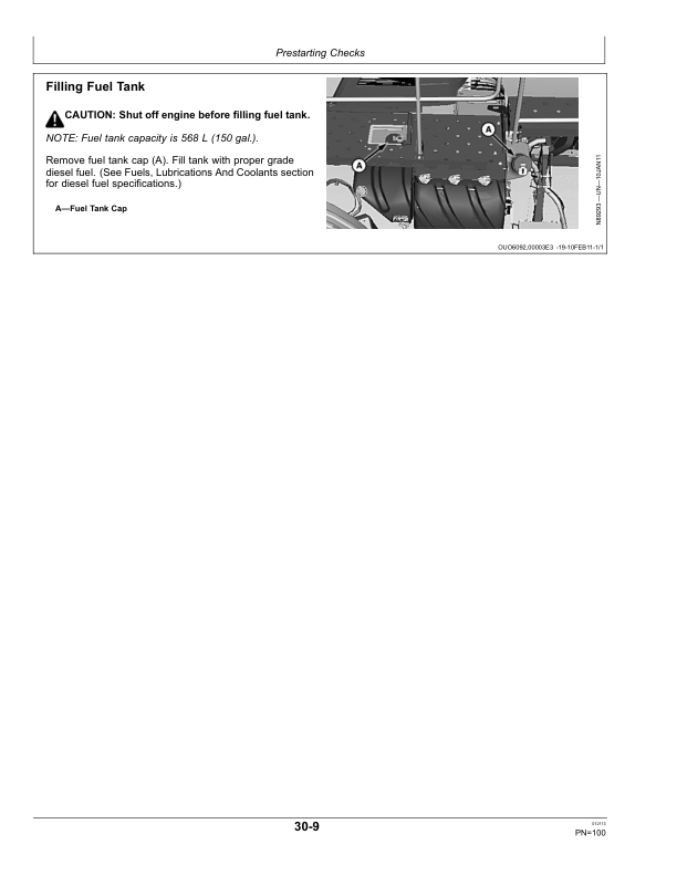 John Deere 4940 Self-Propelled Sprayer/Spreader Operator's Manual (OMKK13318) - Image 2