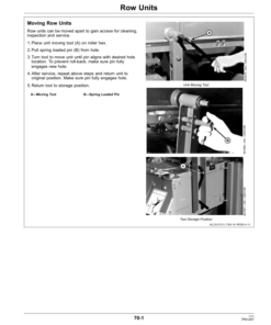 Alternative view of John Deere 7760 Cotton Picker (050001-) Operator's Manual (OMKK16573)