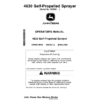 John Deere 4630 Self-Propelled Sprayers North America (033001- ) Operator's Manual (OMKK19656)