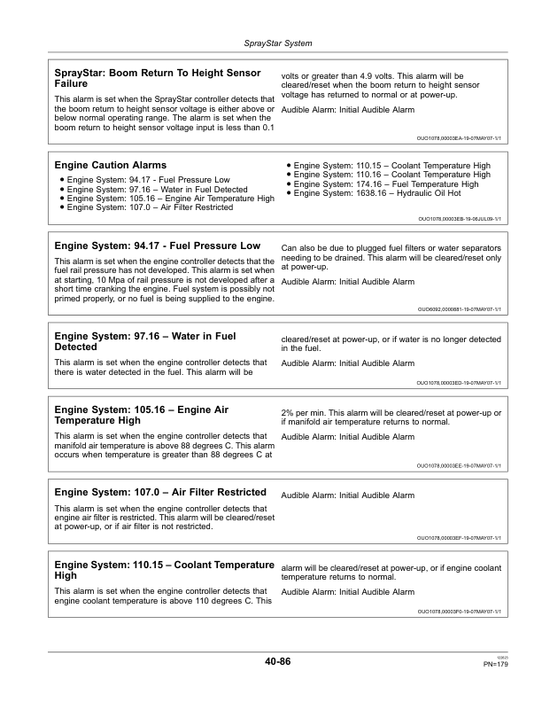 John Deere 4630 Self-Propelled Sprayers North America (033001- ) Operator's Manual (OMKK19656) - Image 3