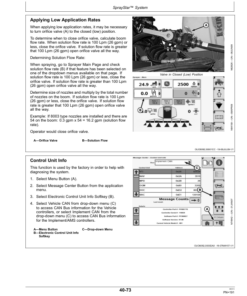 Alternative view of John Deere R4023 Self-Propelled Sprayers Operator's Manual (OMKK19769)