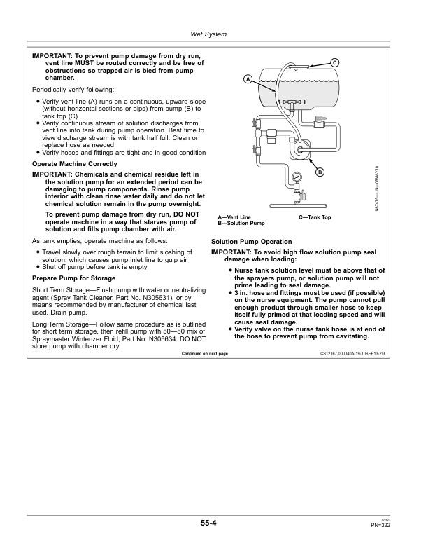 John Deere R4030 & R4038 Self-Propelled Sprayer/Spreader Export Edition (006001-011100) Operator's Manual (OMKK21487) - Image 3