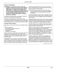 Alternative view of John Deere R4030 & R4038 Self-Propelled Sprayer/Spreader North America (006001- ) Operator's Manual (OMKK21513)